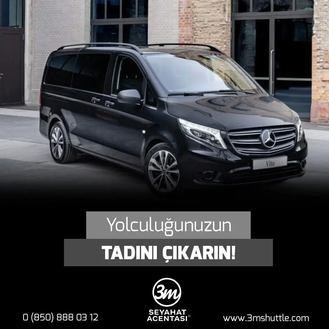 Şoförlü Araç Kiralama Ankara | 3M Shuttle & Seyahat